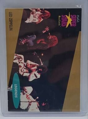 1991 Pro Set SuperStars MusiCards #22 Led Zeppelin Card